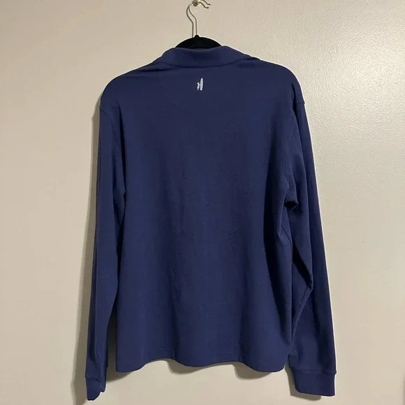 Johnnie O Diaz Diaz PREP-FORMACE 1/4 Zip Pullover Navy S NWOT - Picture 3 of 5